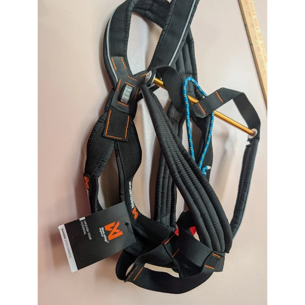 Non Stop Dog Sledding Mushing Ski Jouring Nome Stick Harness Size 5 Norway Nwt
